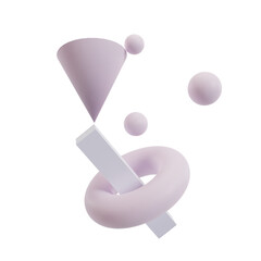 3d Shapes Transparent Background