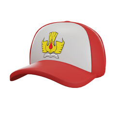 elementary school cap 3d