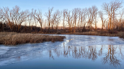 Creek in Late Fall Early Winter