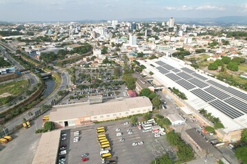 Foto Aerea do centro de Betim MG / Prefeitura