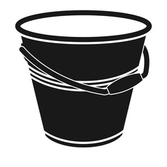 bucket icon vector