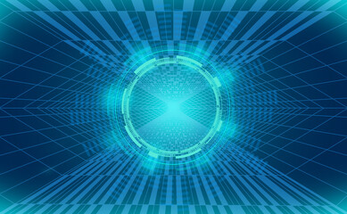 abstract blue technology background