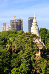 Wat Phnom Khmer Temple Phnom Penh Cambodia