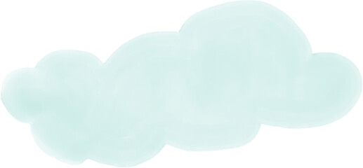 Cloud watercolor