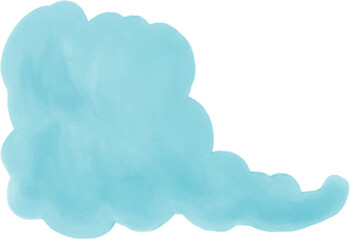 Cloud watercolor