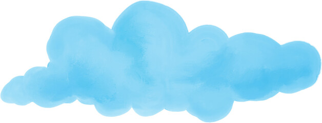 Cloud watercolor