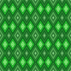 Vector seamless pattern. Modern stylish texture. Repeating geometric tiles of rhombuses. Suitable for children, decoration paper, design, concept, clothing, wrapping, handicraft
