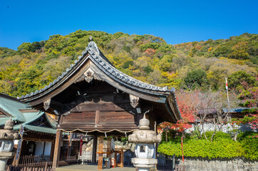 神戸市の異人館街と超高層ビル