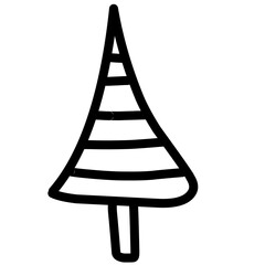 Cute Abstract Conifer Fir