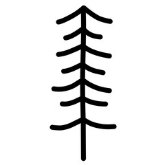 Cute Abstract Conifer Fir