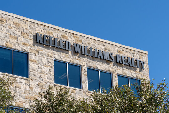 Austin, TX, USA - March 18, 2022: Keller Williams Realty headquarters in Austin, TX, USA. Keller Williams Realty is an American technology and international real estate franchise. 