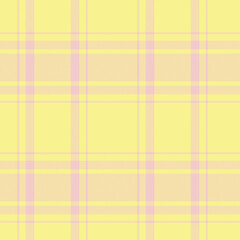 Yellow Minimal Plaid textured Seamless Pattern