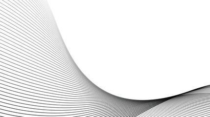 Line stripe pattern on white Wavy background. abstract modern background futuristic graphic energy sound waves technology concept design