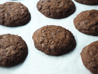 Chocolate cinnamon cookies