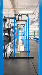 Gym squat rack