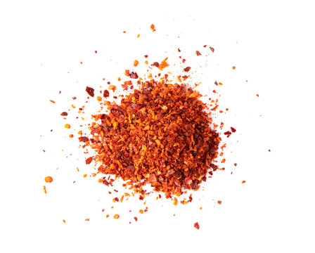 Crushed red chili pepper  on transparent png