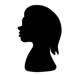Woman silhouette