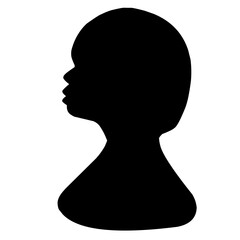 Woman silhouette