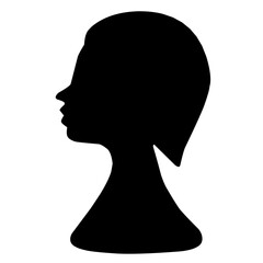 Obraz na płótnie Canvas Woman silhouette