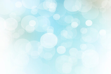 abstract bokeh background blue and white