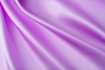 Close up of purple silk background