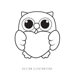valentine owl