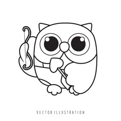 valentine owl