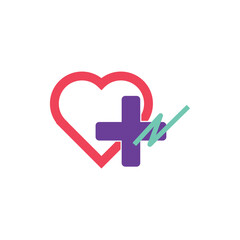Obraz premium Medical and Health Pharmacy Logo design. Vector Template