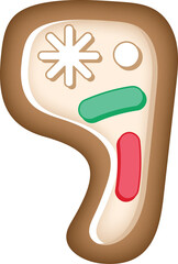 Cookie Alphabet Symbol Comma