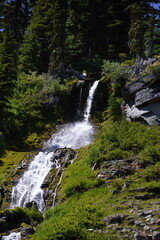 Waterfall in Crater Lake National Park, Oregon