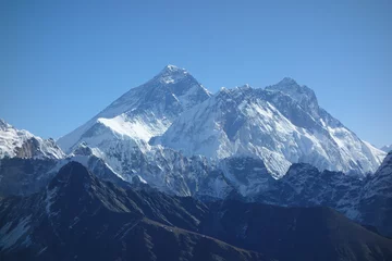 Afwasbaar behang Lhotse Everest Three Passes