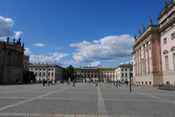 Obraz premium Bebelplatz in der Berliner City