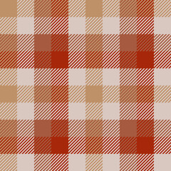 Tablecloth plaid check seamless pattern