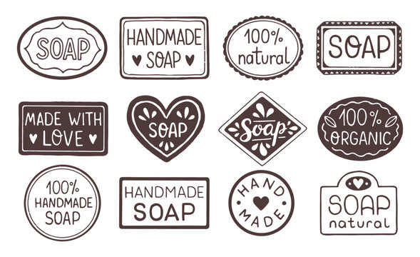 Handmade Soap Label Images – Browse 51,527 Stock Photos, Vectors, and Video