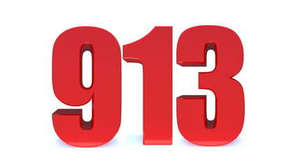 913 number