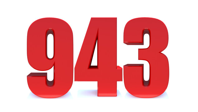 943 number