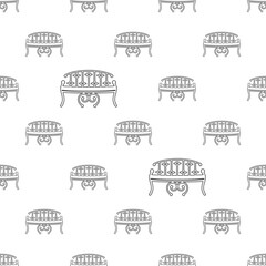 Bench Icon Seamless Pattern Y_2109002