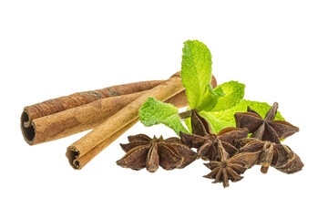 Cinnamon and star anise