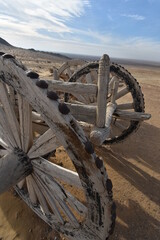 old boat  an old vehicle
