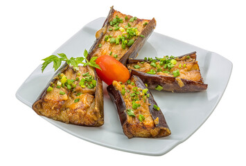 Grilled eggplant