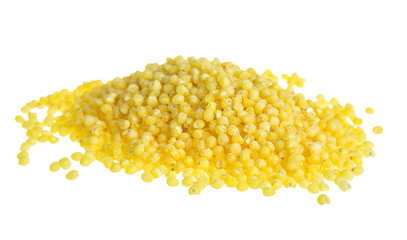 scoop of hulled millet