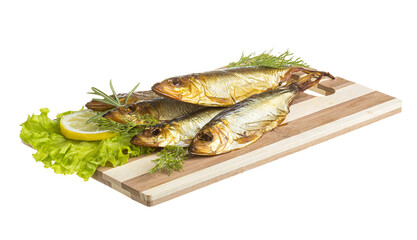 Smoked sprat - appetizing snack
