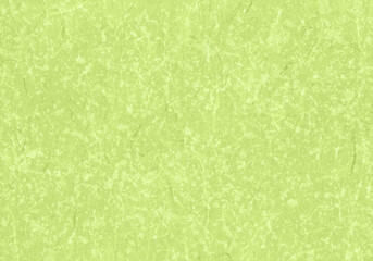 自然の繊維を漉き込んだ、もえぎ色の創作和紙