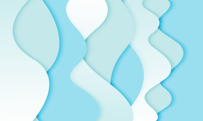 Vector abstract wave line colorful landing page flat background vector design