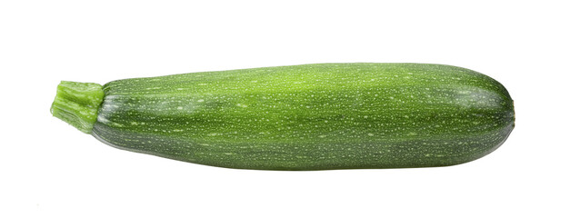 Fresh zucchini isolated on transparent png