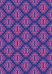 seamless pattern with lines and dots