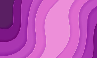Vector abstract wave line colorful landing page flat background vector design