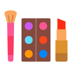 Make Up Flat Icon