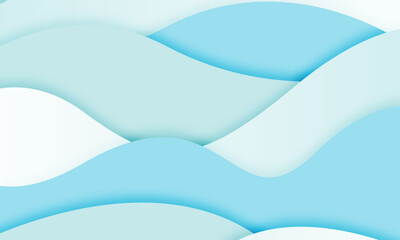 Vector abstract wave line colorful landing page flat background vector design