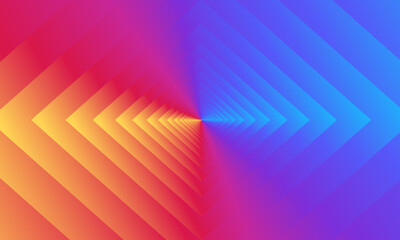 Vector abstract wave line colorful landing page flat background vector design